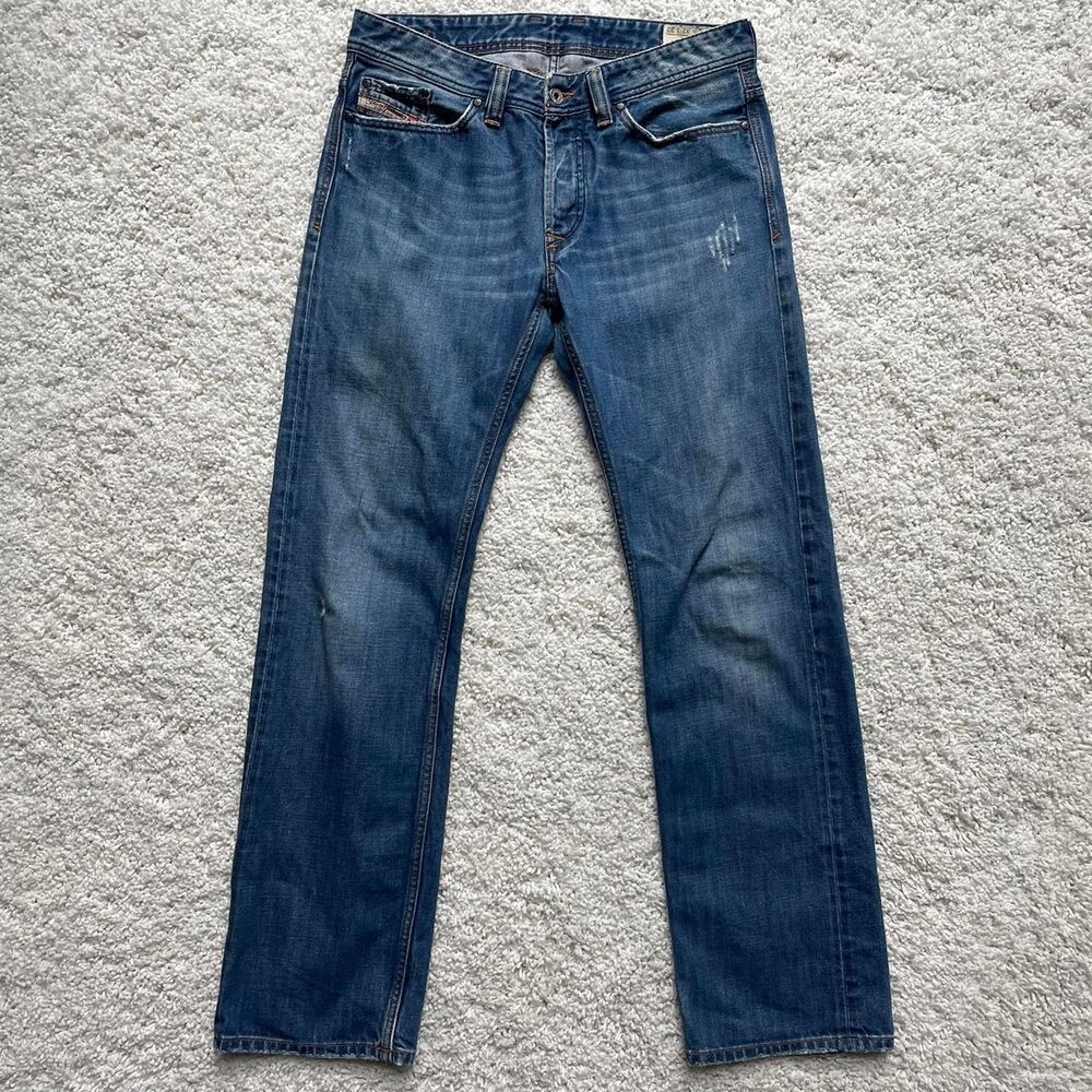 Diesel Women's Blue and Navy Jeans